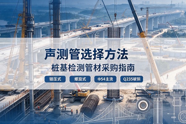 镇坪声测管选型标准