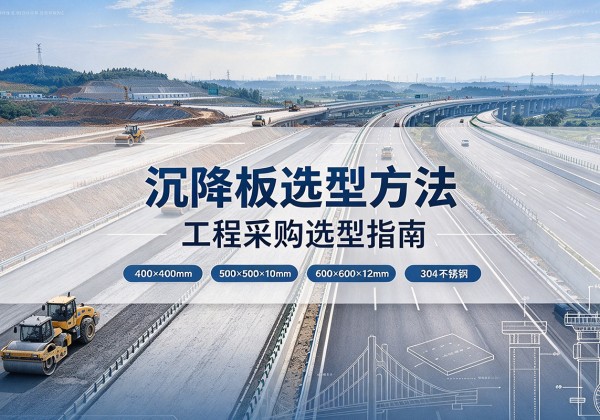 镇坪沉降板选择方法