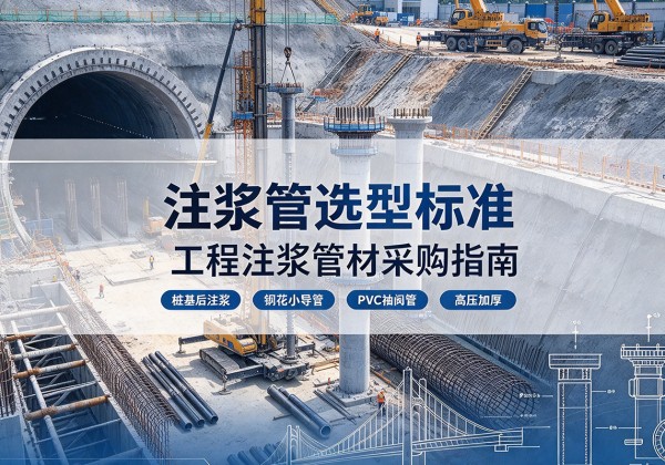 镇坪注浆管选型标准